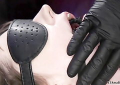 Tatted man anal fucks submissive Trans