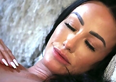 Jennifer White Takes That Cock In Sideways On The Bed