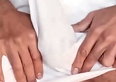 young arab guy gets intense with his ben wa balls