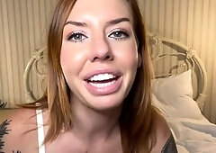 Scarlett Cummings - Locked Out Of Heaven Tease And Denial