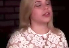 Cute blond teen gets banged large time