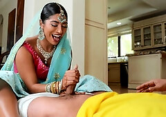 Bollywood beauty is going to worship dick too