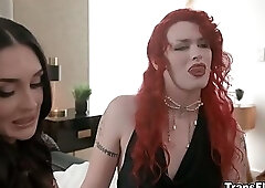 TS E Streetcar and Charlotte Sins Turn Jealousy Talk Into Intense Passion