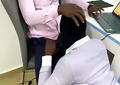 Seducing My New Boss To Get A Raise