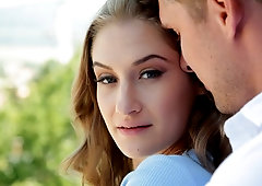 Slim teen Tiffany Tatum looks great in the missionary pose