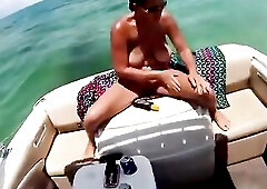 Large saggy breasts aged mother i'd like to fuck on boat