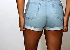 I provoke him with my cutoffs and he concludes up pulverizing me rear end fashion