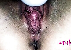 Large Clitoris Masturbation Climax Contractions