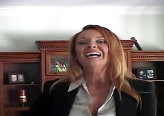 Janet Mason gives her man a handjob