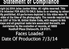 Allie Haze and Lia Lor are taking turns sucking their fresh roommate's wang, instead of his girlfriend