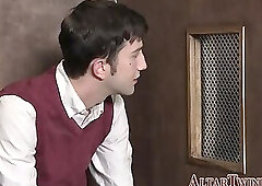 Catholic priest rimming twinks ass