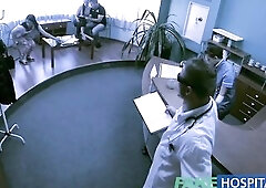 FakeHospital Buxom Russian hottie swallows cumload after hard banging