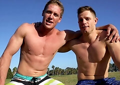 SeanCody: Muscle Dean handjob sex scene