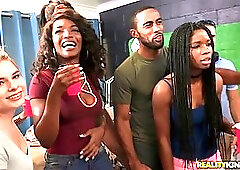Black guy went to a random college party and ended up in the middle of an orgy