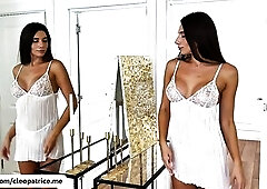 UNCENSORED * HAWT Try On Haul Underclothes Large Titties by Cleo Patrice * STRIPPED