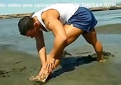 Exotic male in incredible fetish, hunks homo sex movie