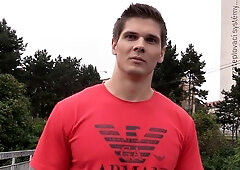 Supposedly straight guy takes it up the bum as well