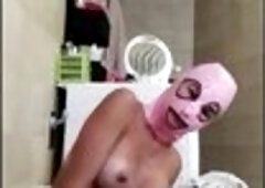 My wife nked mother i'd like to fuck with consummate body has joy in the tub sticking a large sex-toy in her vagina