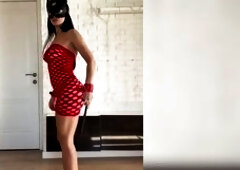 Slavic Compliant Doxy Spanks hersleft - SADOMASOCHISM Obedience Training