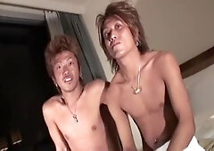 Amazing Asian homo dudes in Hottest twinks, masturbation JAV clip