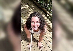 joven sumisa SUPLICA por coño desesperadamente hasta CORRERME