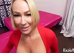 Busty Milf Mellanie Monroes Pussy Gets A Taste Of Cock
