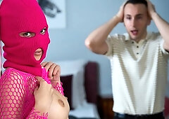 Stunning hard fuck with a long-legged young chick Eva Generosi