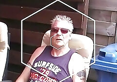 BBQ fun with Sir, the Mrs and our slave Tgirls