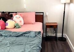 Spying Step Bro Stuffs Step Sis's Stuffy