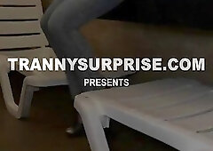 Transsexual exposes her obsession with arse stab