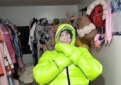 It's time for a fresh description word salad coz I got my kigu! So in any case we are a fan of shiny PVC, rubber, latex and other enormous fabric