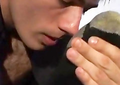 Hairy Russian puts on the naughtiest show