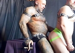 4k porn, muscle couple, cigar sex