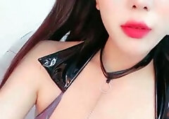 Blonde tight pussy babe solo toy fun in glamour masturbation