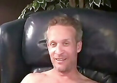Blue Collar Daddy jacks his Big Pink Dick