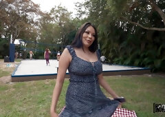 Filthy big ass babe POV crazy xxx movie