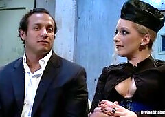 Mistress has slave on ice