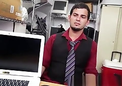 Interracial sex between nerd and boss