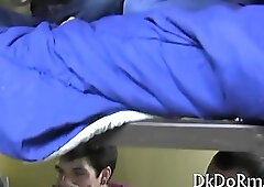 Hot gays get insane in group sex