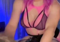 Shemale music compilation, shemale smoking