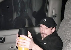 Masturbator Edging and jizzing attempting to get caught!