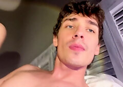 Jism shoot in my face