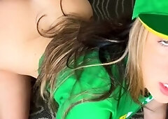 Hot teen lauryn may solo toying