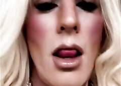 Large titty tgirl with large penis