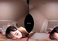 Japanese teen handjob in bus full of people