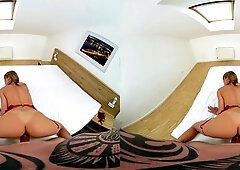 Blond Ass Fucked Hardcore On Couch