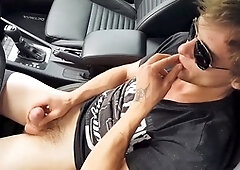 Hot gay, hand job, no condom