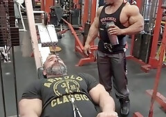 Bodybuilder, hunk, dark-hued