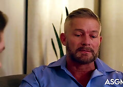 Am I Too Old For You? Silver Stepdaddy Unsure About Hot College Jocks Intentions With Jay Tee