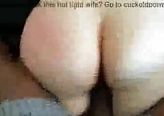 Pia Sofie's first black cock while her cuckold must watching